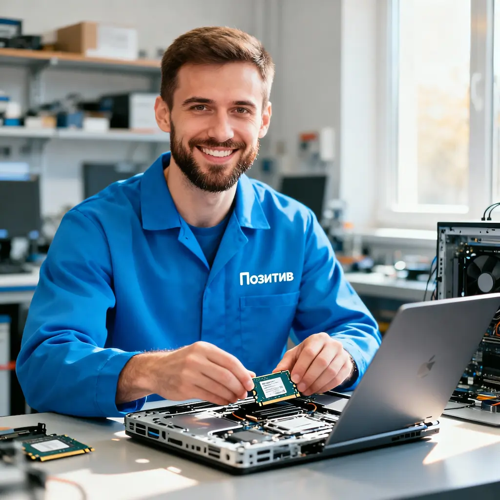 заменить HDD на SSD на ноутбуке в Краснокамске