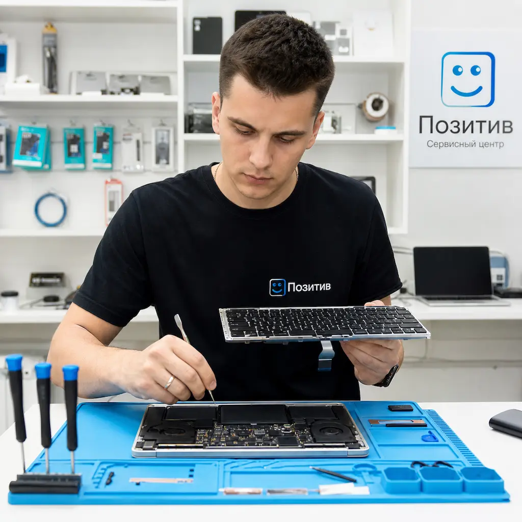 заменить клавиатуру на Apple Macbook в Краснокамске