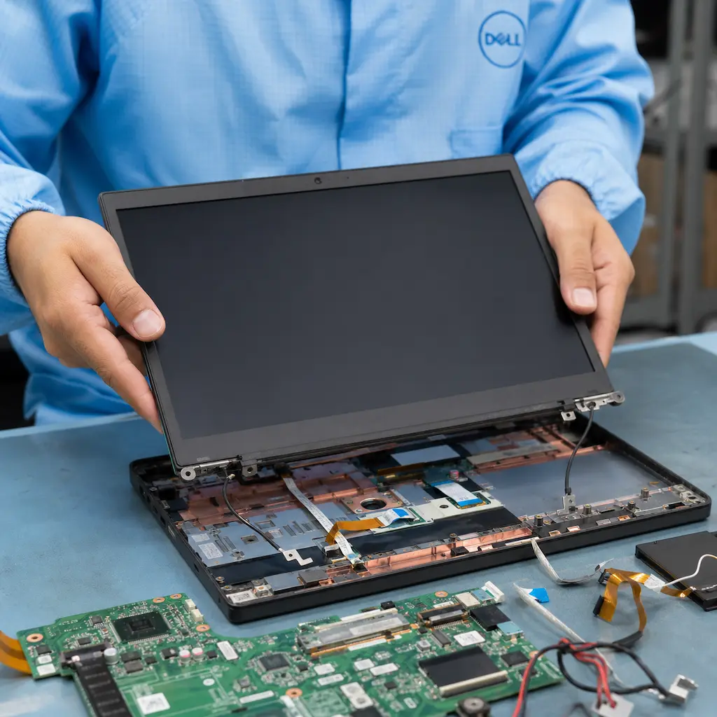 заменить матрицу ноутбука Dell в Краснокамске