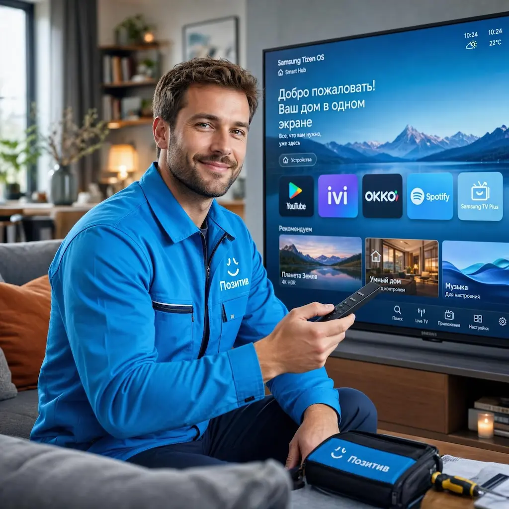 Настройка Smart TV в Краснокамске