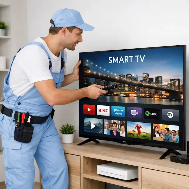 Как вызвать мастера для настройки Smart TV в Краснокамске
