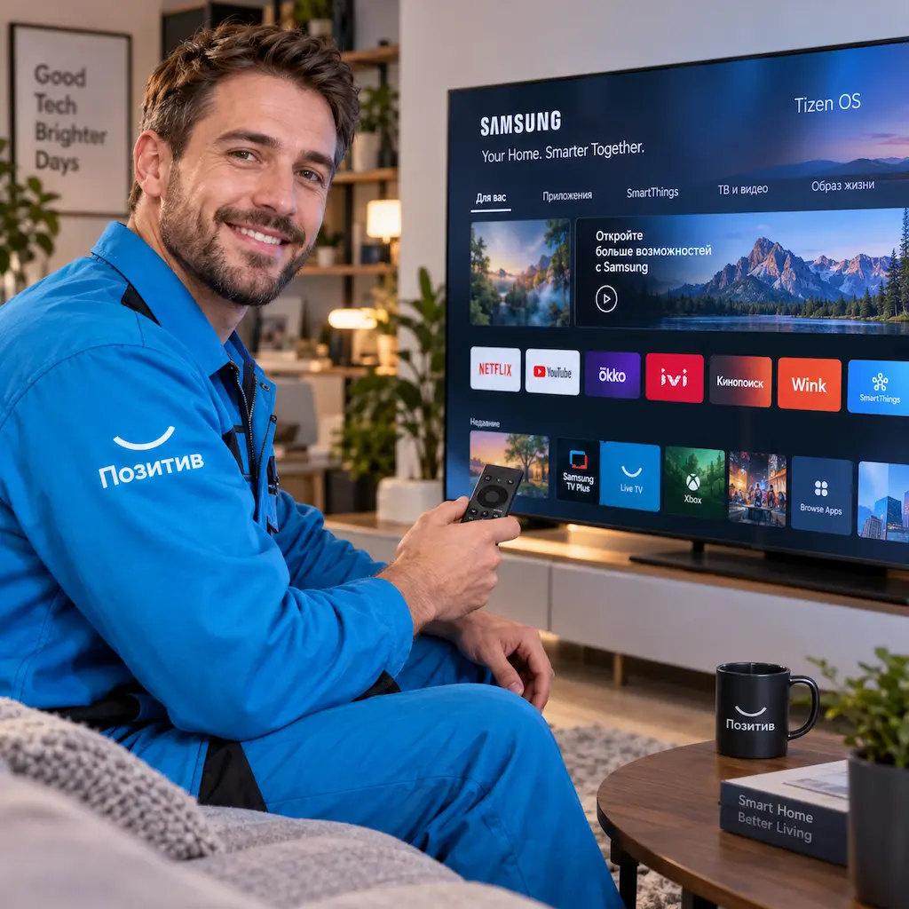 настроить Smart телевизор в Краснокамске