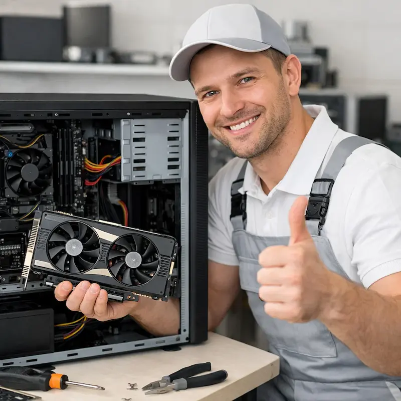 Замена видеокарты ПК в Краснокамске