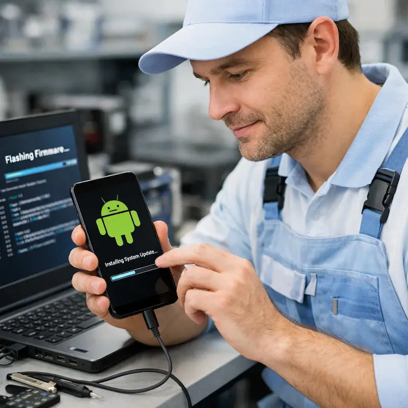 Перепрошить телефон в Краснокамске