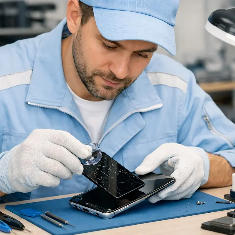 Заменить сенсорное стекло на смартфоне в Краснокамске