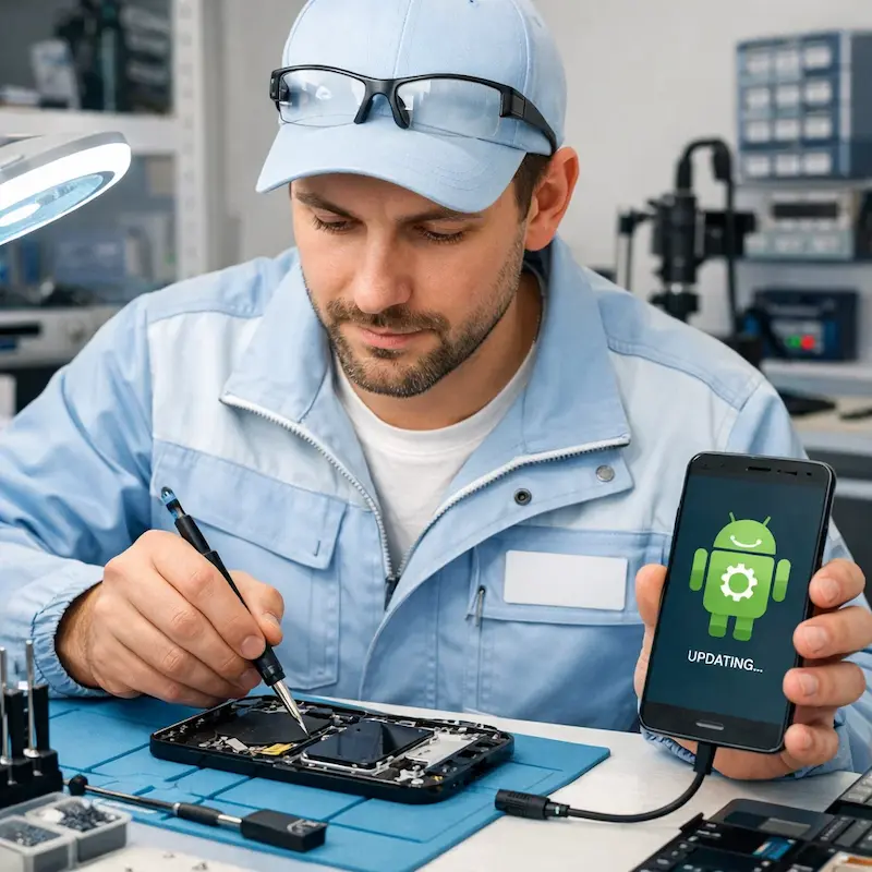 Настройка системы Android в Краснокамске