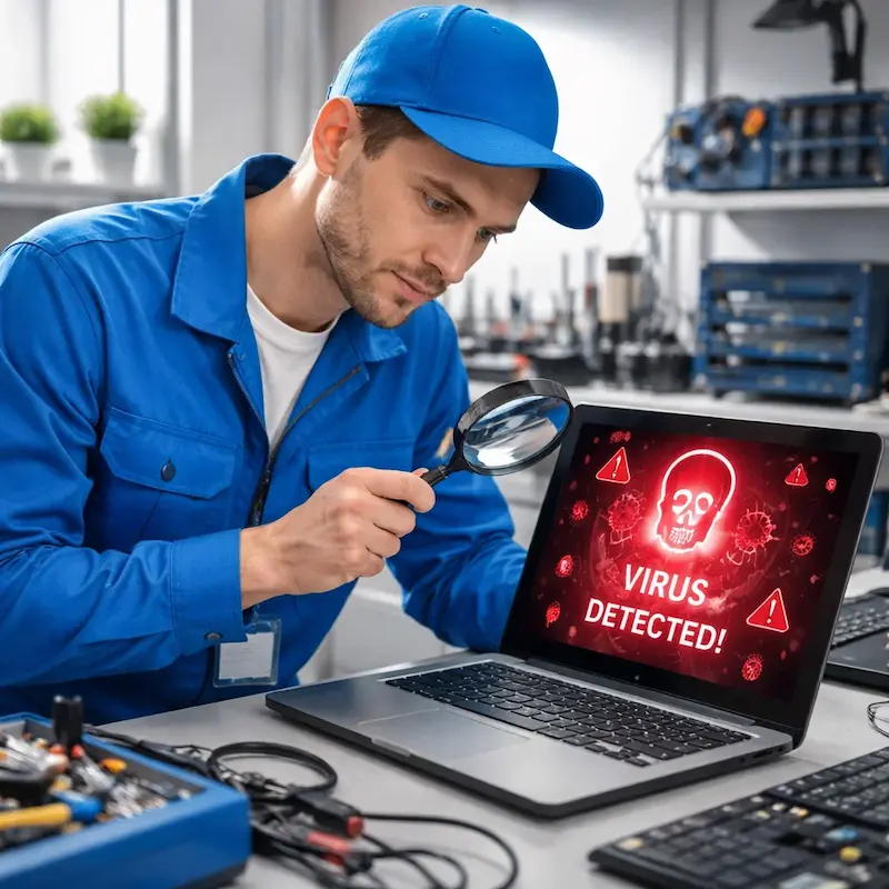 Поиск компьютерных вирусов в Краснокамске