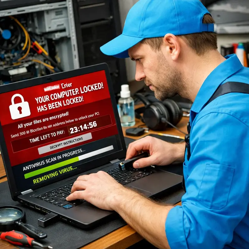 Удалить винлокер в Краснокамске